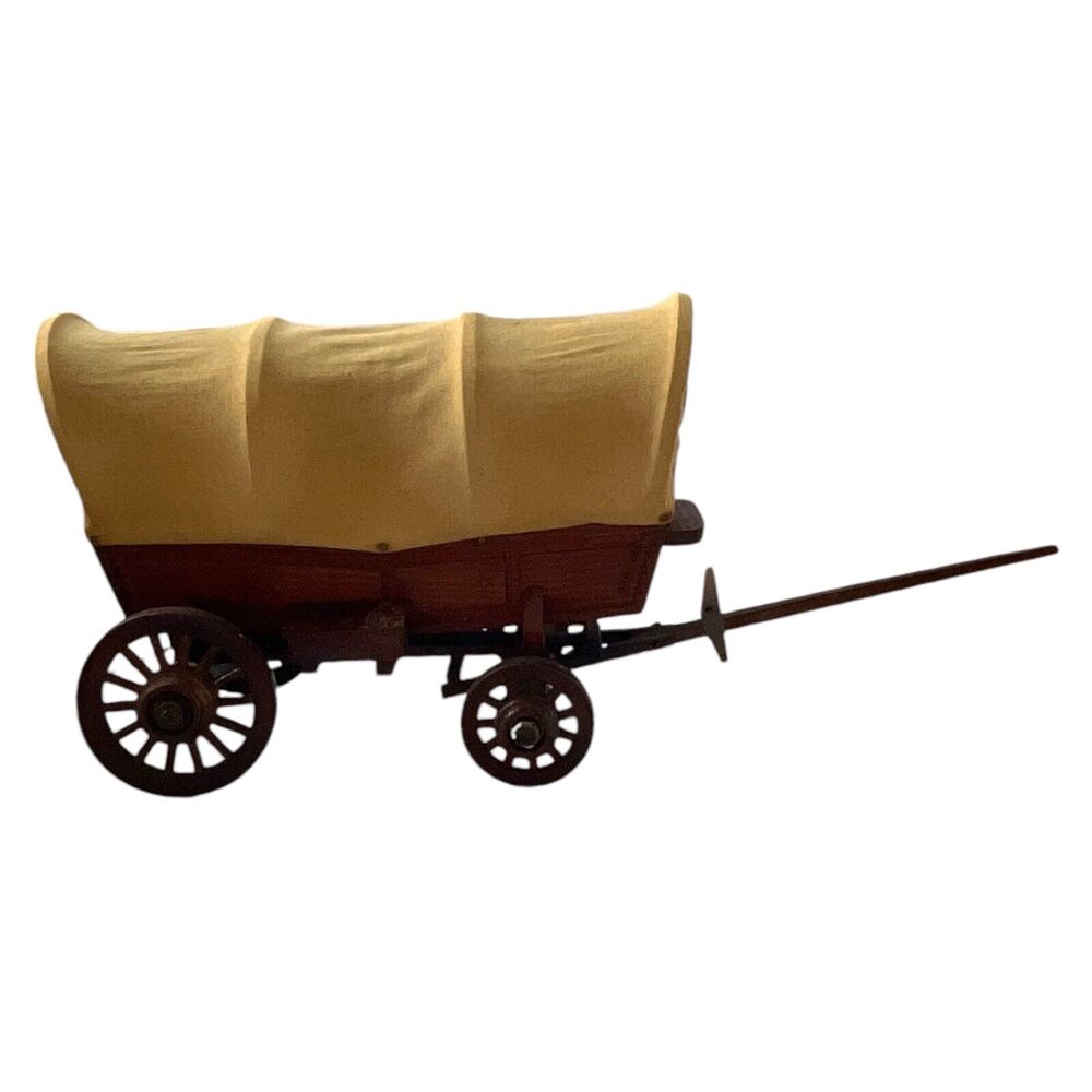 Conestoga Dodge City‎ Covered Wagon Wooden Handmade Pioneer Model Western Decor